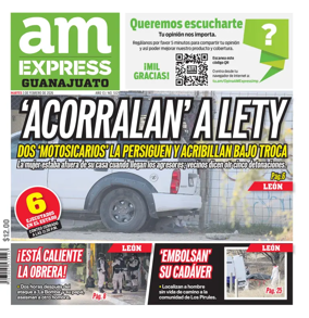 Cover of Periodico AM Express (Guanajuato)
