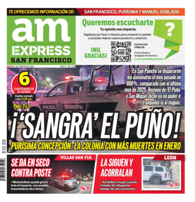 Cover of Periodico AM Express (San Francisco del Ricon)