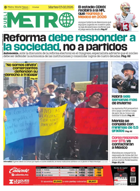 Cover of Publimetro Merida