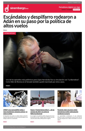 Cover of Sin Embargo destacadas