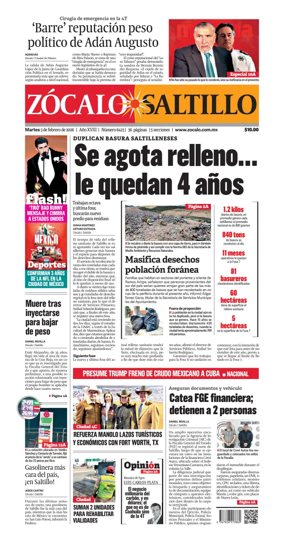 Cover of Zocalo Saltillo