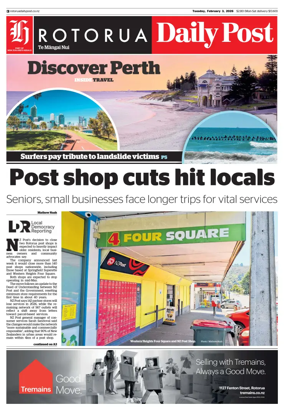 Cover of Rotorua Daily Post