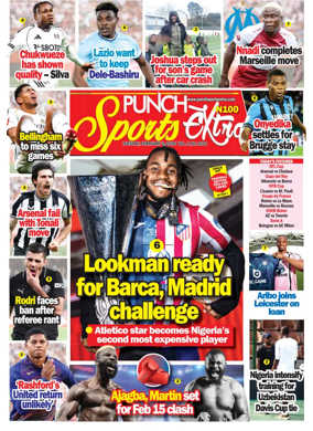 Cover of Punch Sports Extra