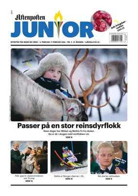 Cover of Aftenposten Junior