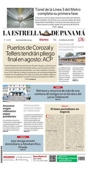 Cover of La Estrella de Panama