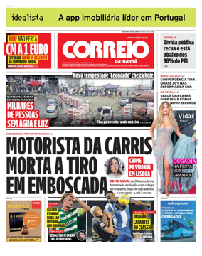 Cover of Correio da Manha