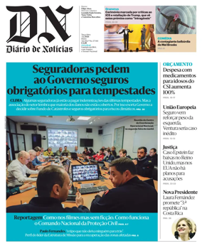 Cover of Diario de Noticias