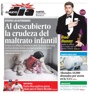 Cover of El Nuevo Dia