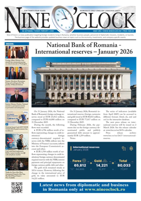 Cover of Nine o clock (Romania) Daily