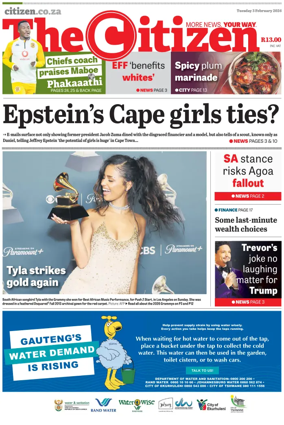 Cover of The Citizen (Gauteng)