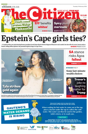 Cover of The Citizen (KZN)