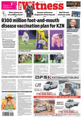 Cover of The Witness (South Africa)