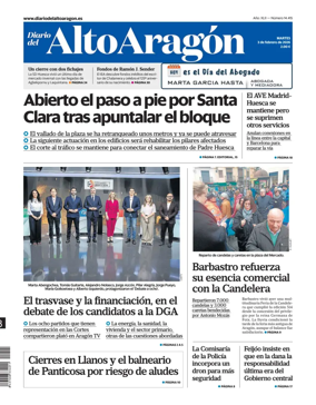 Cover of Diario del Alto Aragon
