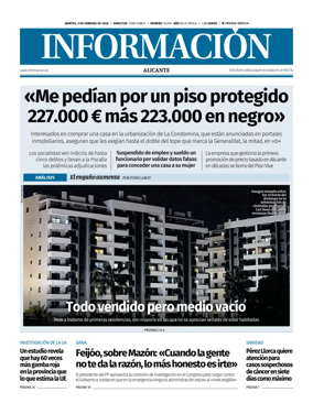 Cover of Diario Informacion