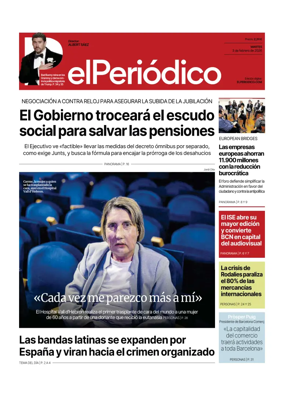 Cover of El Periodico - Castellano