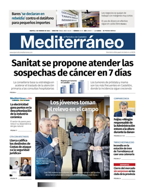 Cover of El Periodico Mediterraneo