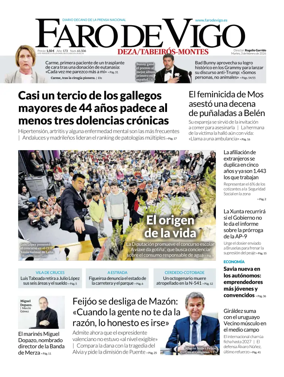 Cover of Faro de Vigo (Deza/Tabeiros-Montes)