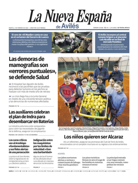 Cover of La Nueva Espana (Aviles)