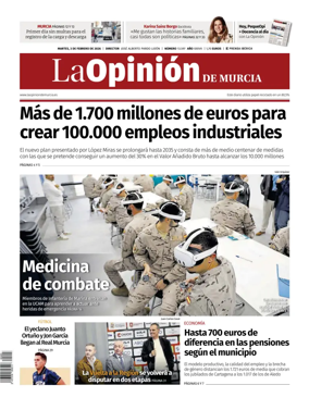 Cover of La Opinion de Murcia