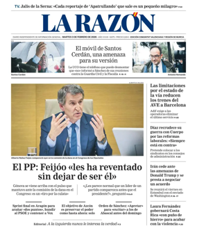 Cover of La Razon (Levante)