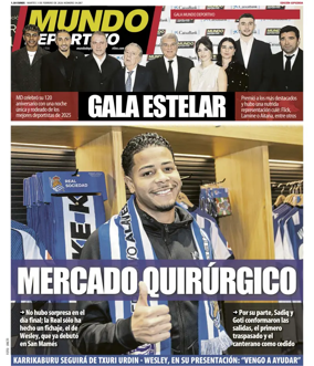 Cover of Mundo Deportivo (Gipuzkoa)