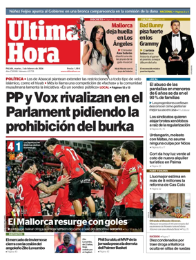 Cover of Ultima Hora