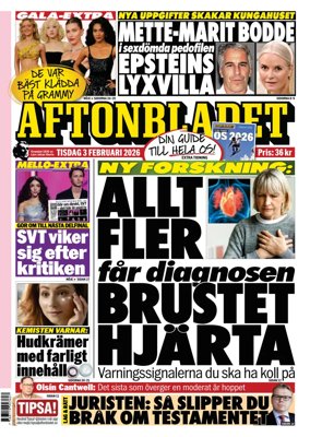 Cover of Aftonbladet