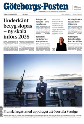 Cover of Goteborgs-Posten