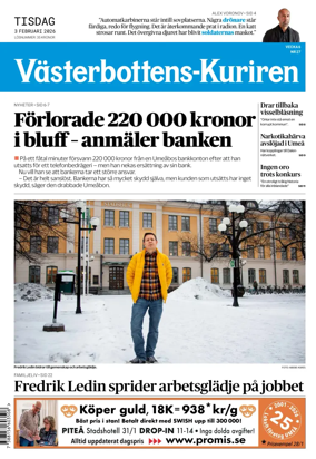 Cover of Vasterbottens-Kuriren