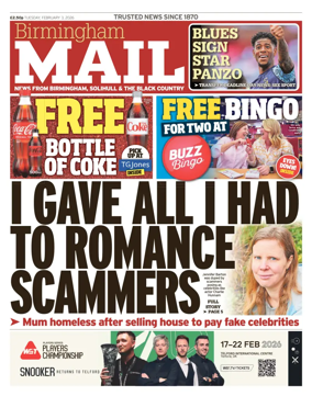Cover of Birmingham Mail