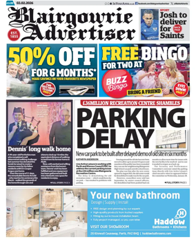 Cover of Blairgowrie Advertiser