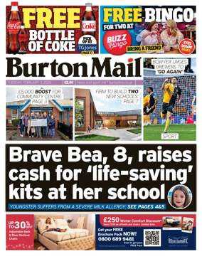 Cover of Burton Mail