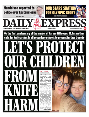 Cover of Daily Express