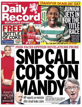 Cover of Daily Record