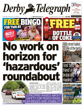 Cover of Derby Telegraph