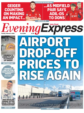 Cover of Evening Express