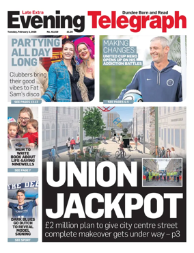 Cover of Evening Telegraph (First Edition)