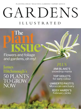 Cover of Gardens Illustrated Magazine