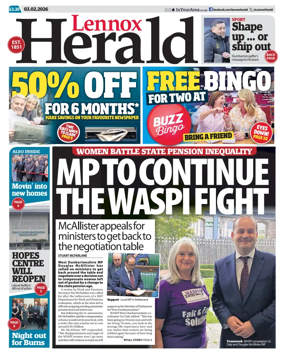 Cover of Lennox Herald