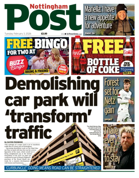 Cover of Nottingham Post