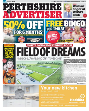 Cover of Perthshire Advertiser