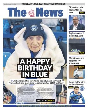 Cover of Portsmouth News