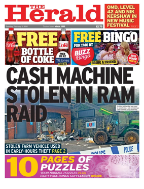 Cover of The Plymouth Herald