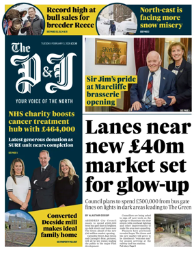 Cover of The Press and Journal (Aberdeen and Aberdeenshire)