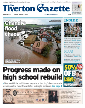 Cover of The Tiverton Gazette