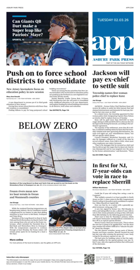 Cover of Asbury Park Press