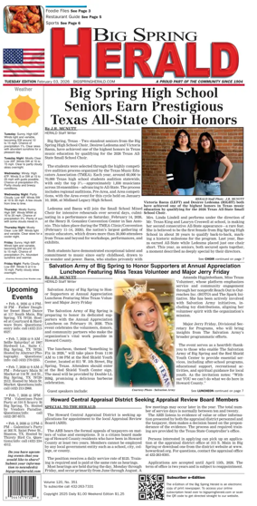 Cover of Big Spring Herald