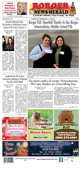 Cover of Borger News-Herald