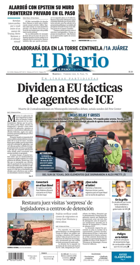 Cover of El Diario de El Paso