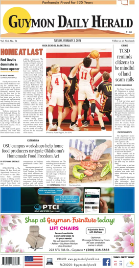 Cover of Guymon Daily Herald